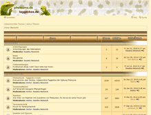Tablet Screenshot of forum.phelsuma.de